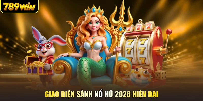 Giao diện sảnh Nổ Hũ 2026 hiện đại