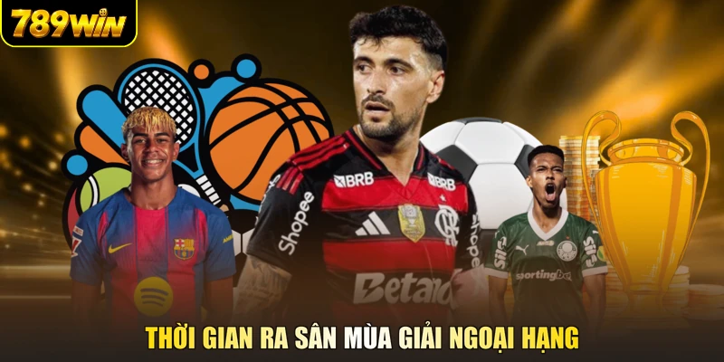 Thời gian ra sân mùa giải ngoại hạng